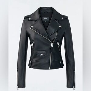 Baya Leather Biker Jacket